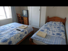 Room in Guest room - Comfortable Family room with Tv, Free Fast Wifi, Sleeps 4 with 1 Bunk Bed